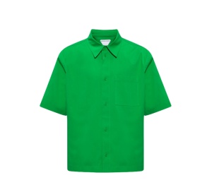 Buy Bottega Veneta Short-Sleeved Shirt Green at Sasom – Authentic and Ready to Ship