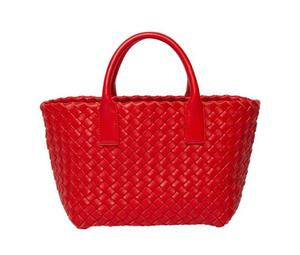 Buy Bottega Veneta CABAT Leather Crossbody Handbags Mini Women's Red at Sasom – Authentic and Ready to Ship