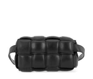 Buy Bottega Veneta Padded Cassette Belt Bag Intreccio Black at Sasom – Authentic and Ready to Ship