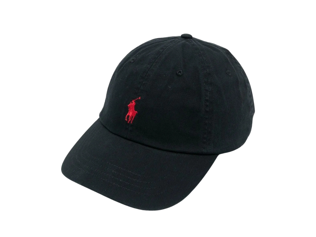 Buy Polo Ralph Lauren The Iconic Cotton Chino Ball Cap Black at Sasom – Authentic and Ready to Ship