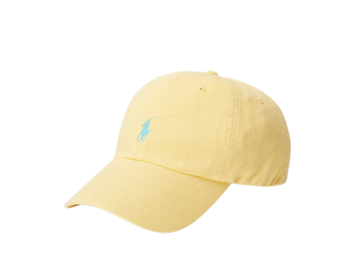 Buy Polo Ralph Lauren The Iconic Cotton Chino Ball Cap Yellow at Sasom – Authentic and Ready to Ship