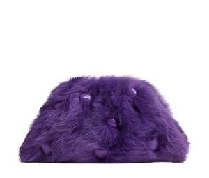 Buy Bottega Veneta POUCH Cloud Bag Sheepskin And Shearling Combo Clutch Women's Purple at Sasom – Authentic and Ready to Ship