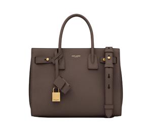 Buy Saint Laurent SAC DE JOUR Calfskin Shoulder Bag Crossbody Bag Handbag Women's Dark Brown at Sasom – Authentic and Ready to Ship