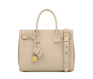 Buy Saint Laurent SAC DE JOUR Cow Leather Shoulder Bag Crossbody Bag Handbag Women's Sea Salt Color at Sasom – Authentic and Ready to Ship