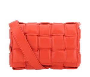 Buy Bottega Veneta Padded Cassette Lambskin Shoulder Bag Crossbody Bag Small Size Women's Orange at Sasom – Authentic and Ready to Ship