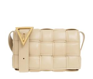 Buy Bottega Veneta Cassette Shoulder Bag Mini Padded Intrecciato Beige at Sasom – Authentic and Ready to Ship