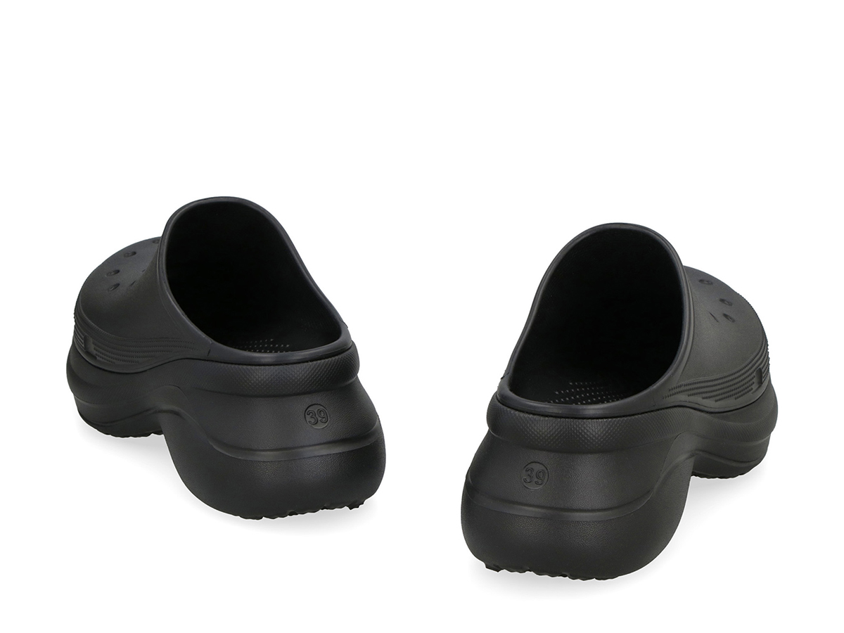 SASOM | shoes Balenciaga Crocs Rubber Sliponblack Rubber 100 SS23 Check ...