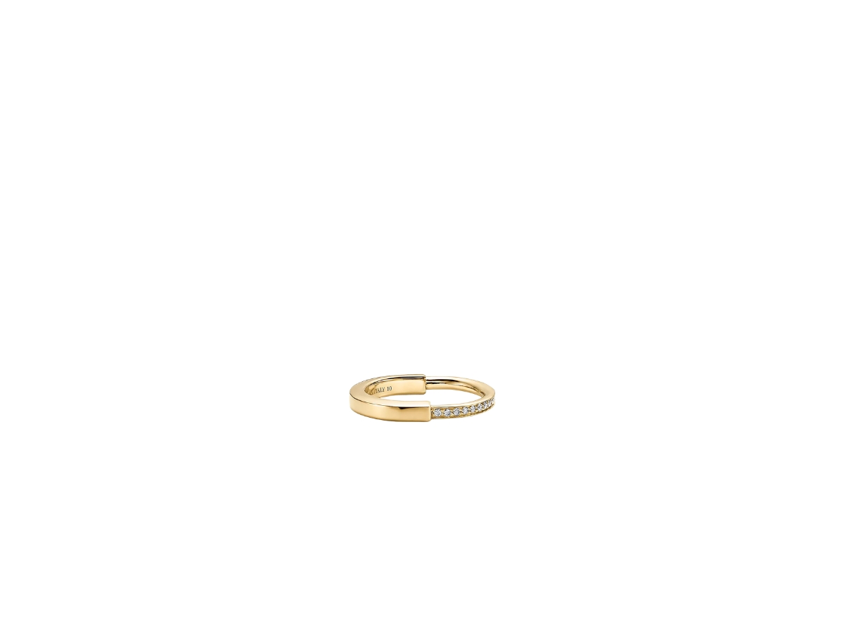 Buy Tiffany & Co. Lock Ring  Yellow Gold at Sasom – Authentic and Ready to Ship