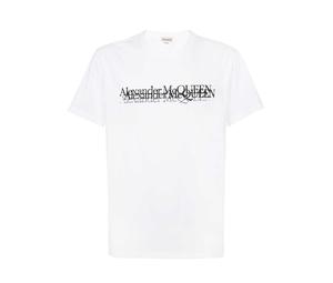 Buy Alexander McQueen Logo Stamp Crewneck T-Shirt at Sasom – Authentic and Ready to Ship