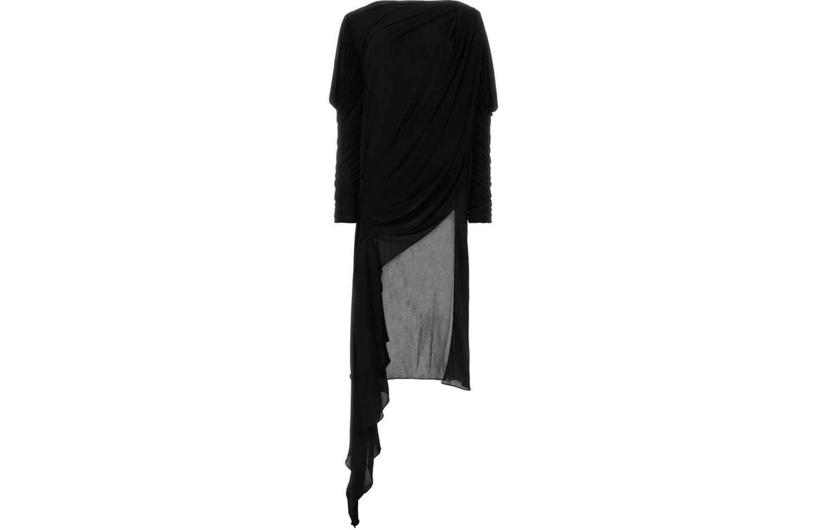 Gucci Women Black Crepe Dress