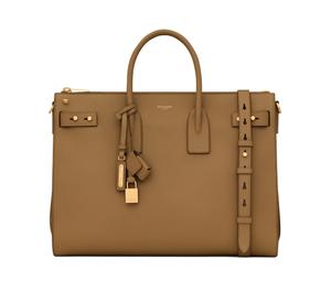 Buy Saint Laurent SAC DE JOUR Calfskin Shoulder Bag Crossbody Bag Handbag Regular Men's Brown at Sasom – Authentic and Ready to Ship