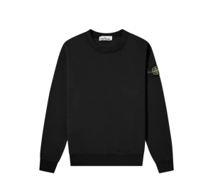 Buy Stone Island Garment Dyed Crewneck Sweatshirt Black at Sasom – Authentic and Ready to Ship