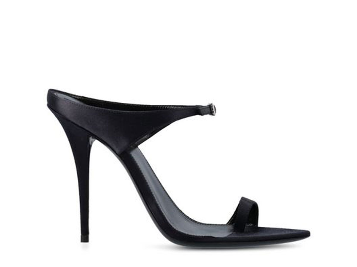 SASOM | shoes Saint Laurent Sandaliblue Leather Leather (W) Check the ...