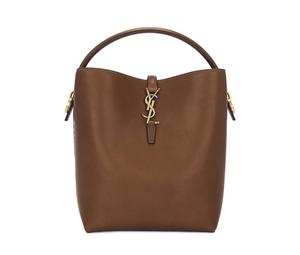 Buy Saint Laurent Leather Bucket Bags Shoulder Bag Crossbody Bag Handbag Women's Woody Brown at Sasom – Authentic and Ready to Ship