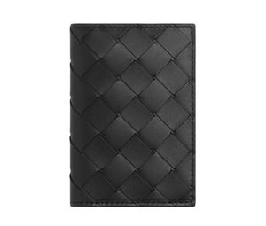 Buy Bottega Veneta Intrecciato Calfskin Card Holder Men's Black at Sasom – Authentic and Ready to Ship