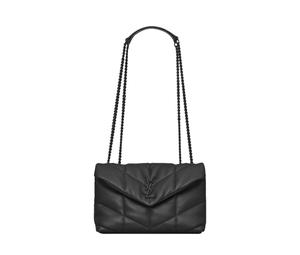 Buy Saint Laurent PUFFER Sheepskin Portable Crossbody Bag Shoulder Bag Mini Women's Black at Sasom – Authentic and Ready to Ship