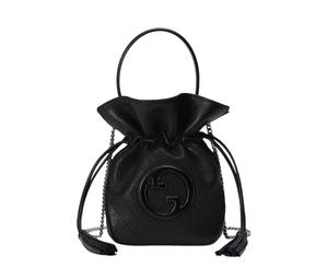 Buy Gucci Blondie Leather Bucket Bags Shoulder Bag Crossbody Bag Handbag Mini Women's Black at Sasom – Authentic and Ready to Ship