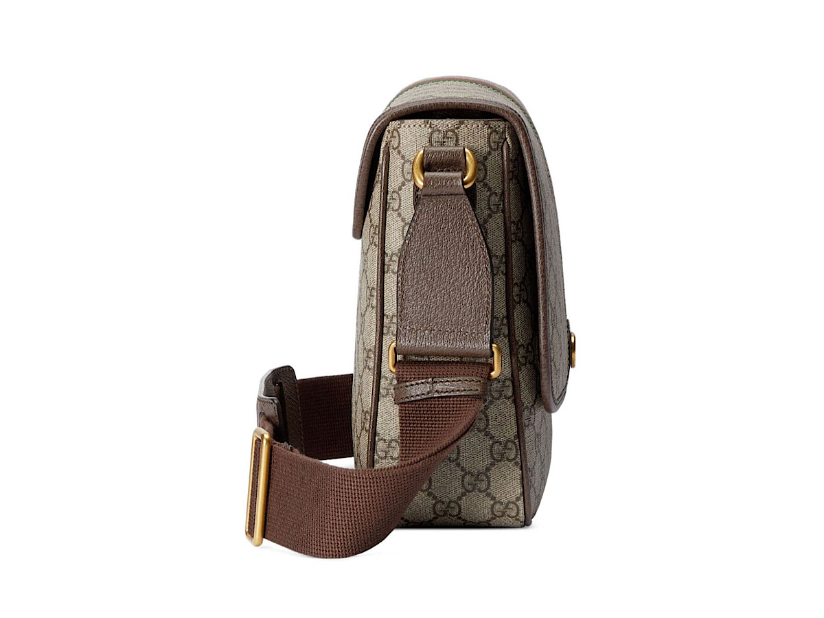 SASOM กระเป๋า Gucci Medium Ophidia Gg Supreme Messenger Bagbeige