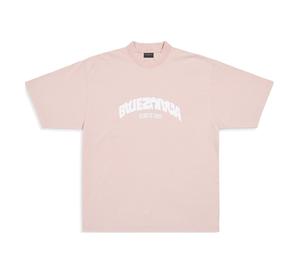 Buy Balenciaga T Shirt Regular Fit Unisex Pink at Sasom – Authentic and Ready to Ship