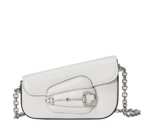 Buy Gucci Horsebit 1955 Leather Handbag Shoulder Bag Women's White at Sasom – Authentic and Ready to Ship