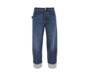 Buy Bottega Veneta Turn-Up Hem Denim Jeans at Sasom – Authentic and Ready to Ship