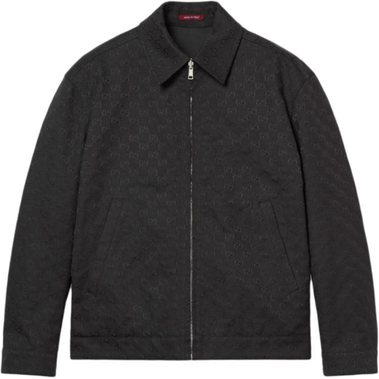 https://d2cva83hdk3bwc.cloudfront.net/787295-ZARAH-1000-gucci-fw24-reversible-nylon-and-gg-canvas-jacket-jackets-coats-men-s-black-1.jpg