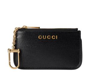 Buy Gucci Leather Key Pouch Women's Black at Sasom – Authentic and Ready to Ship