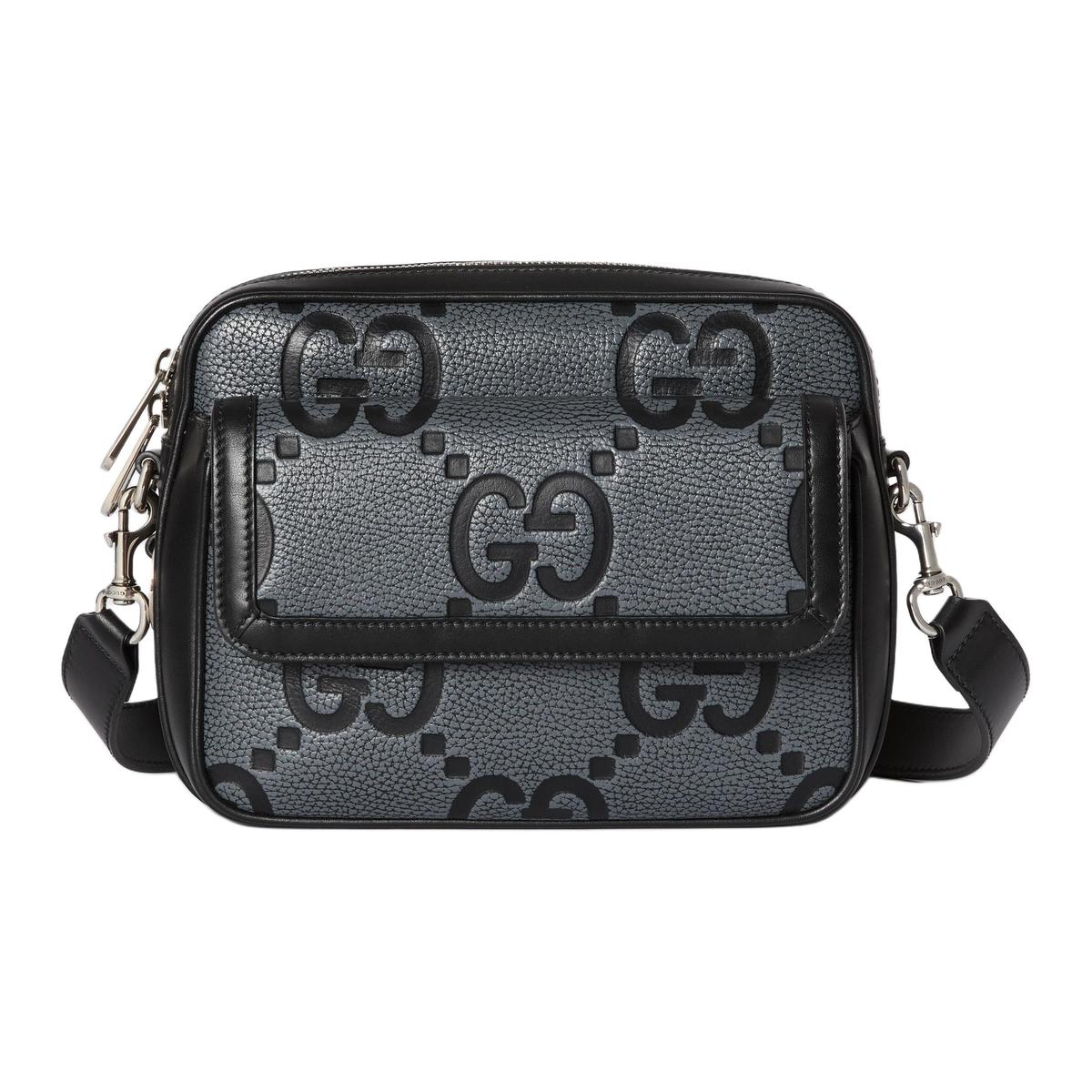 https://d2cva83hdk3bwc.cloudfront.net/794088-AAECE-1046-gucci-jumbo-gg-grained-leather-crossbody-bag-shoulder-bag-small-size-men-s-gray-black-1.jpg