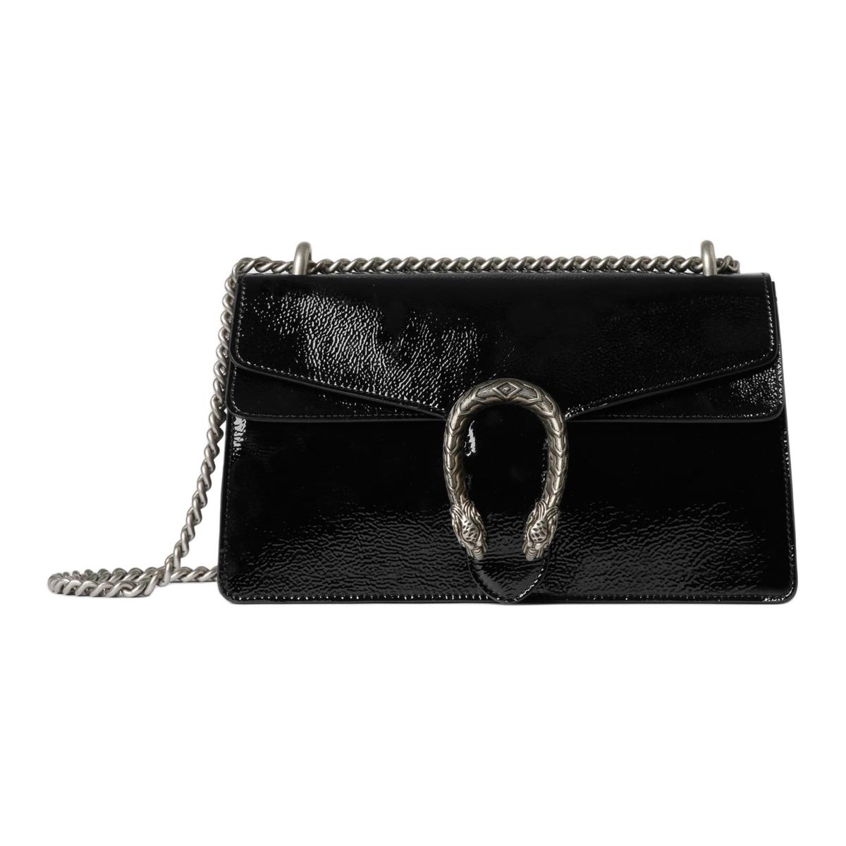 GUCCI｜ ( 795005 0AAA6 1000) Gucci - Dionysus Leather crossbody bag black - The Corner