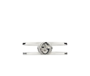 Buy Gucci Interlocking Ring Silver at Sasom – Authentic and Ready to Ship