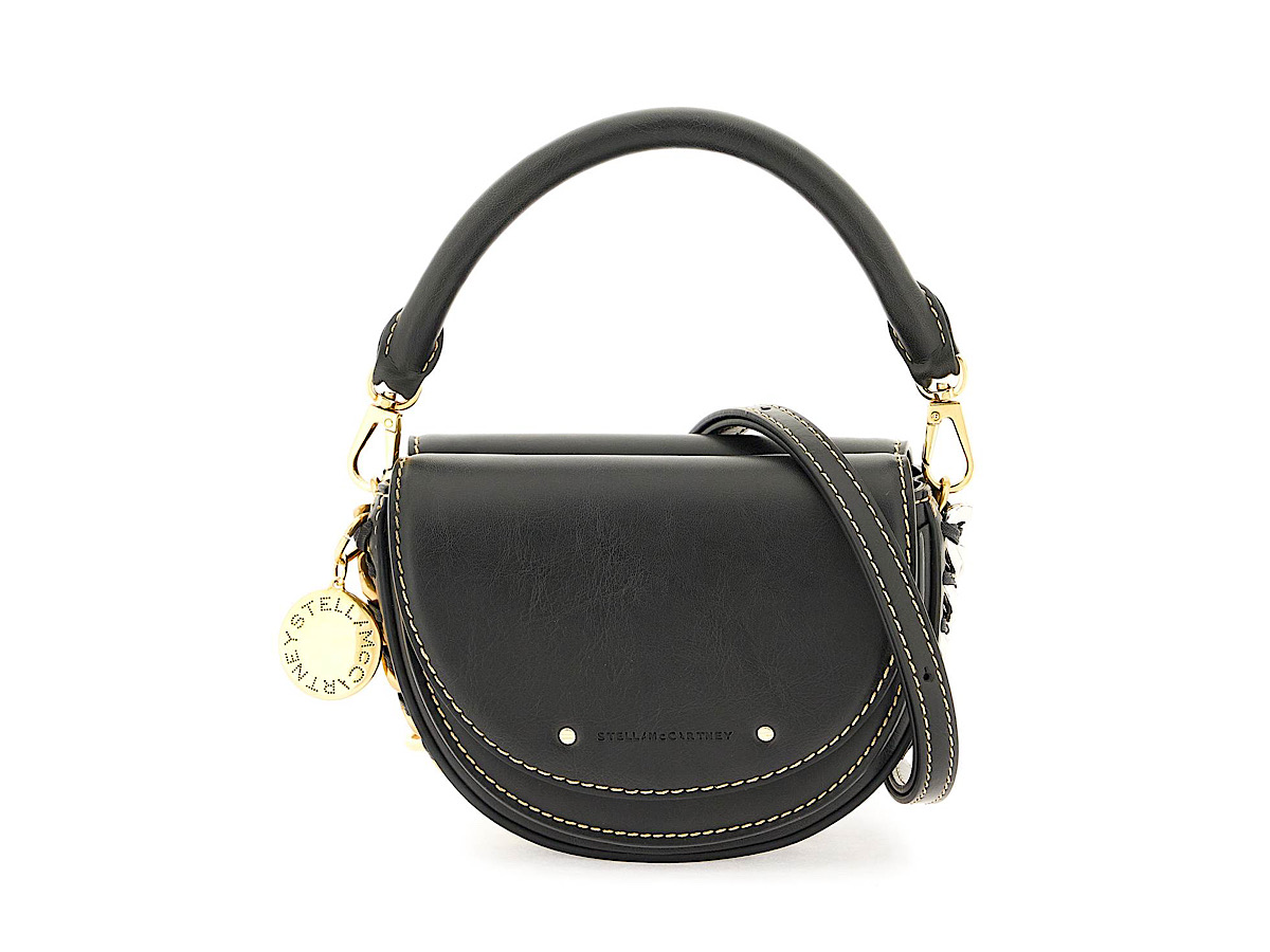 Buy Stella Mccartney Stella Mccartney Frayme Ryder Shoulder Bagblack 70 Pu 15 Pa 15 Pl at Sasom – Authentic and Ready to Ship