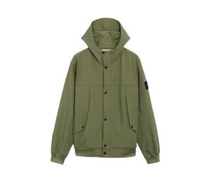 Buy STONE ISLAND Button Up Hooded Jacket at Sasom – Authentic and Ready to Ship