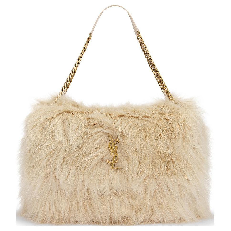https://d2cva83hdk3bwc.cloudfront.net/801627-FADZX-1189-saint-laurent-faux-fur-shoulder-bag-women-s-beige-1.jpg