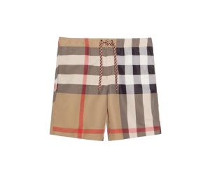 Buy Burberry Men Check Swim Shorts Archive Beige at Sasom – Authentic and Ready to Ship