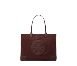 Buy Tory Burch Ella Logo Tote Tempranillo at Sasom – Authentic and Ready to Ship