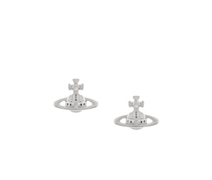 Buy Vivienne Westwood Lorelei Stud Earrings Platinum at Sasom – Authentic and Ready to Ship