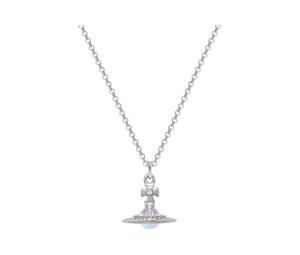 Buy Vivienne Westwood Crystal Metal Gemstone Aurora Ball Pendant Necklace Women's Silver/Aurora at Sasom – Authentic and Ready to Ship