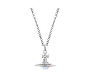 Buy Vivienne Westwood Brass Aurora Ball Pendant Necklace Women's Silver/Aurora at Sasom – Authentic and Ready to Ship