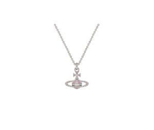 Buy Vivienne Westwood Mayfair Bas Relief Rhodium Light Rose Crystal at Sasom – Authentic and Ready to Ship