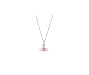 Buy Vivienne Westwood Reina Pendant Necklace Platinum  Champagne at Sasom – Authentic and Ready to Ship