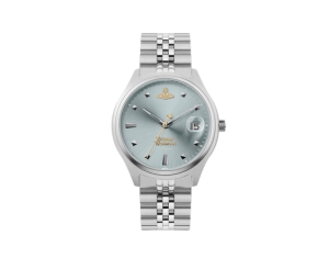 Buy Vivienne Westwood Camberwell Watch 37MM Blue Silver at Sasom – Authentic and Ready to Ship