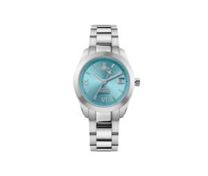 Buy Vivienne Westwood Fenchurch Watch 29MM Silver Turquoise at Sasom – Authentic and Ready to Ship