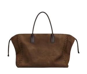 Buy Bottega Veneta CABAT Smooth Matte Leather Tote Bag Shopping Bag Handbag Large Size Men's Dark Brown at Sasom – Authentic and Ready to Ship