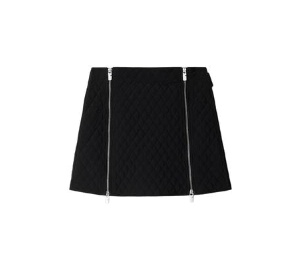 Buy Burberry Quilted Mini Skirt Black at Sasom – Authentic and Ready to Ship