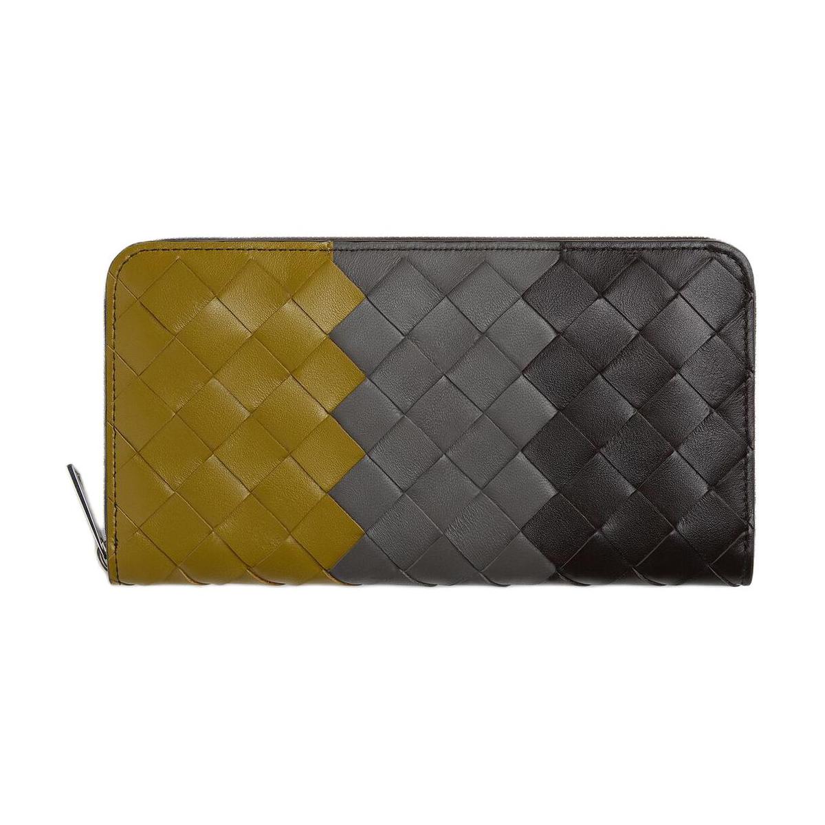 https://d2cva83hdk3bwc.cloudfront.net/814838V3IZ22117-bottega-veneta-intrecciato-calfskin-wallet-men-s-brown-blue-yellow-1.jpg