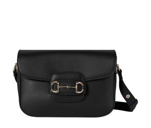 Buy Gucci Horsebit 1955 Leather Shoulder Bag Small Size Women's Black at Sasom – Authentic and Ready to Ship