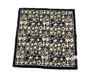 Buy Vivienne Westwood Silk Scarves Unisex Black at Sasom – Authentic and Ready to Ship