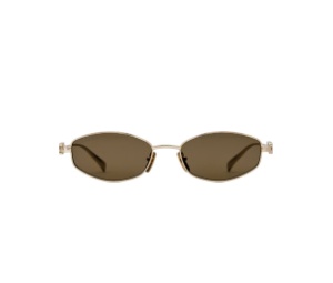Buy Gucci Oval Frame Sunglasses Brown at Sasom – Authentic and Ready to Ship