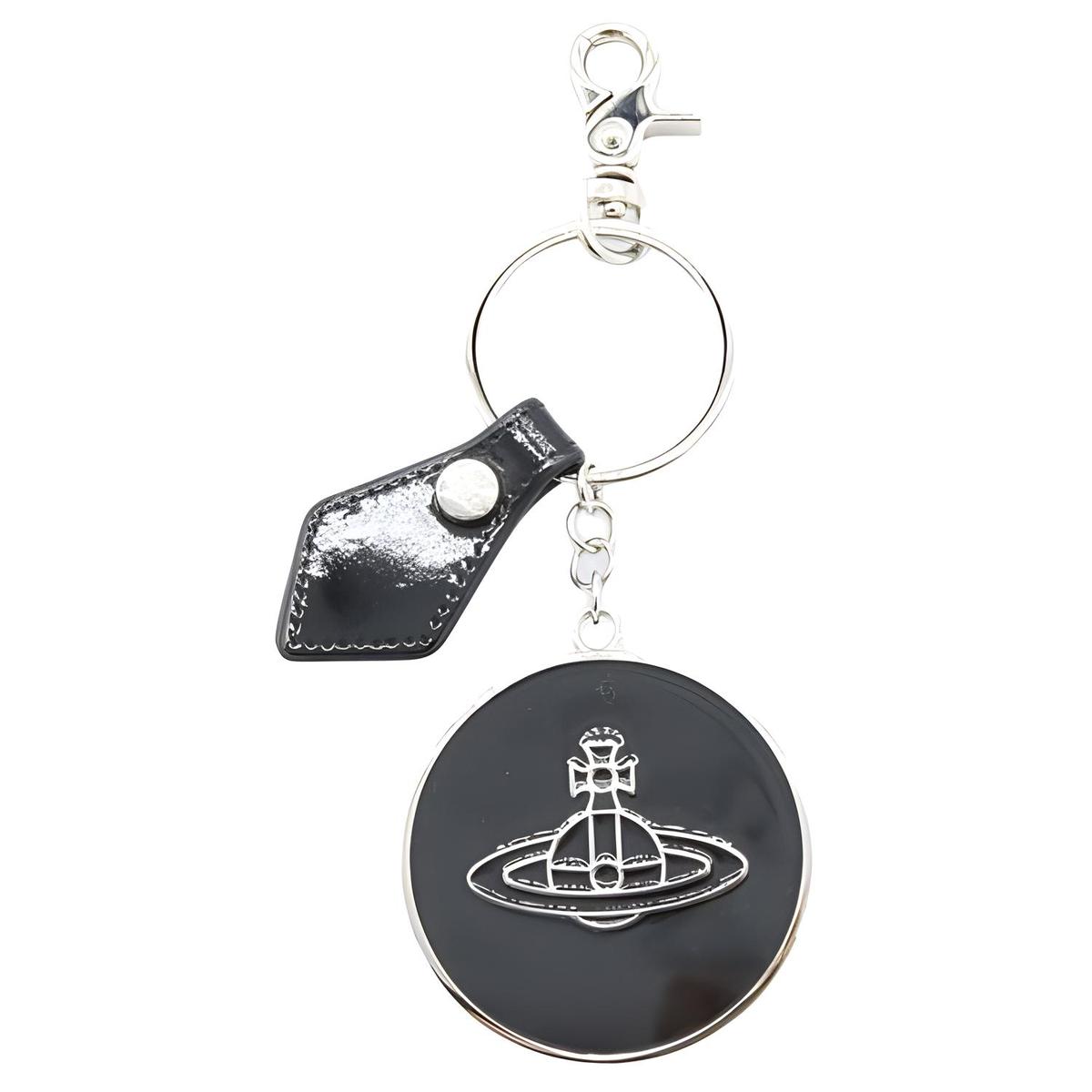 ★Vivienne Westwood★ 23FW ORB Logo Plaque Keyring 82030102U SASOM | bags Vivienne Westwood Orb Logo Plaque Keyring Check