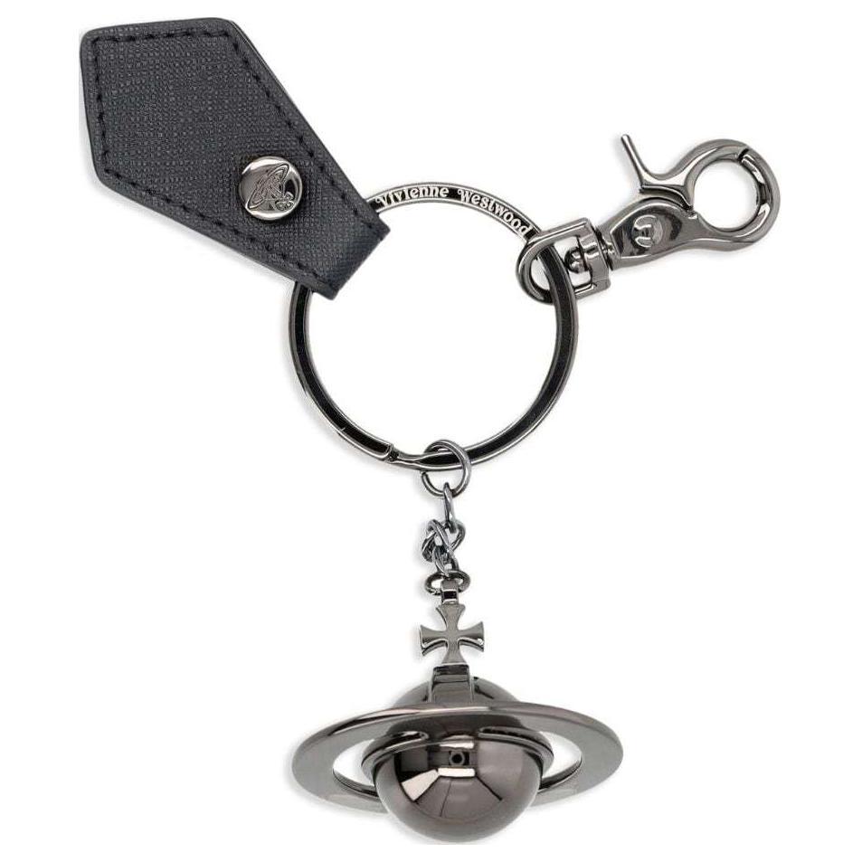SASOM | bags Vivienne Westwood 3D Orb Gunmetal Keyring Check